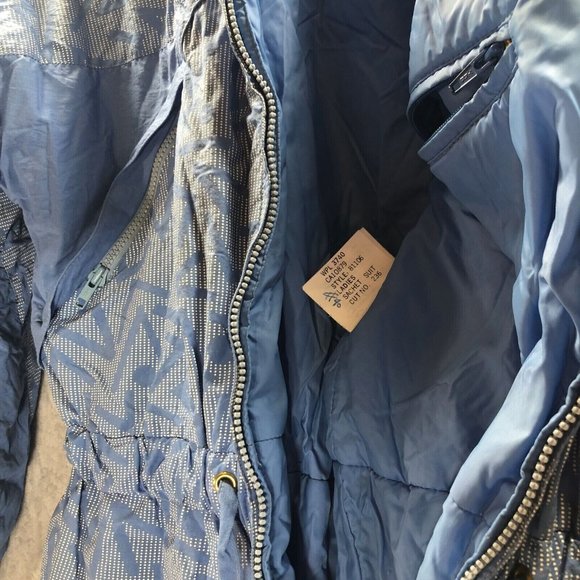 Vintage 80s Alpine Designs Snow Suit Women’s Size 12 One Piece Baby Blue Skiing - Picture 6 of 16